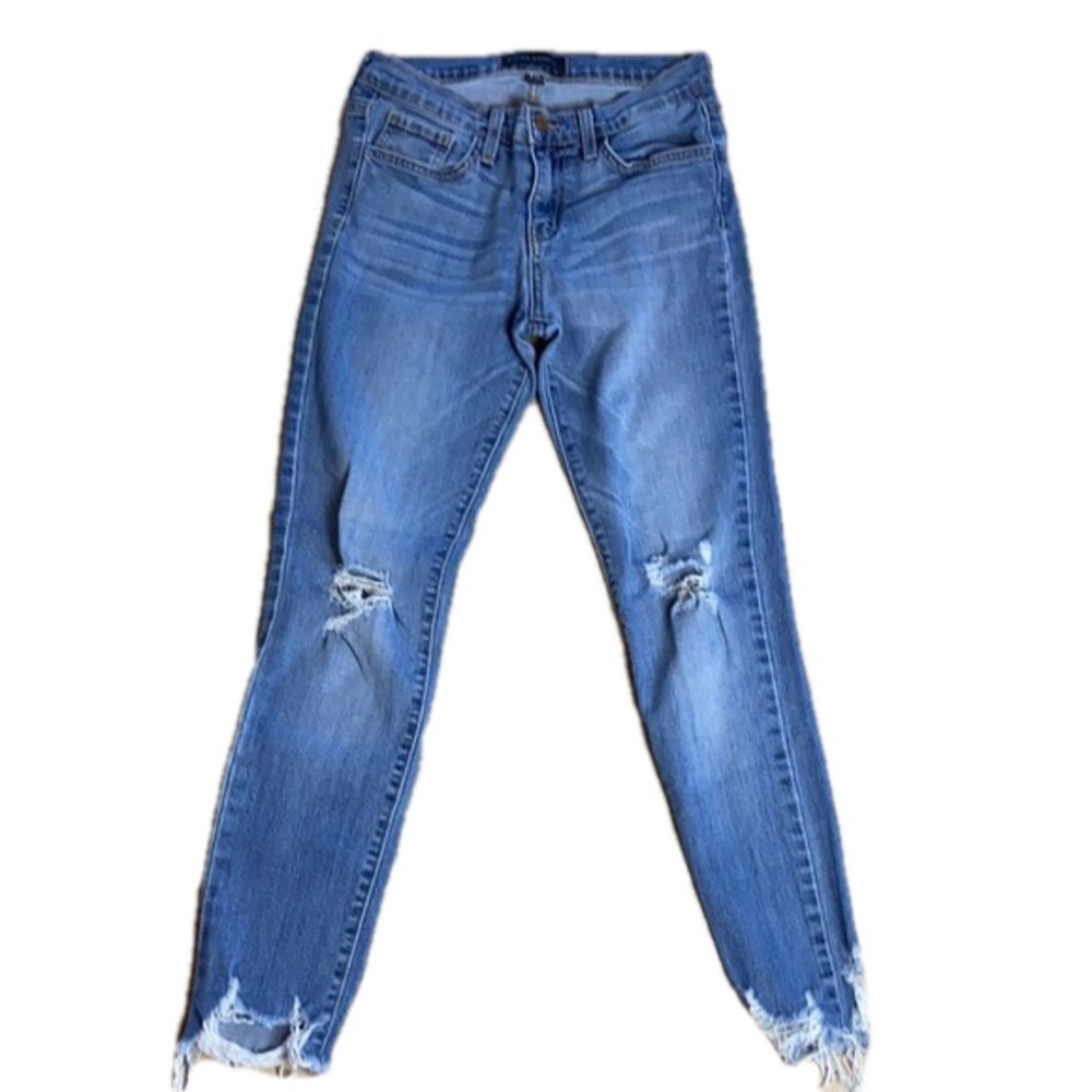 Flying Monkey Skinny Jeans Destroyed Denim